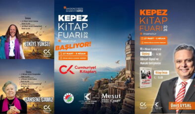 Kepez Kitap Fuarı 27 Mart’ta kapılarını açıyor