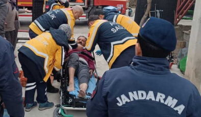 Konya’da iki katlı evde yangın: 1 ölü, 1 yaralı