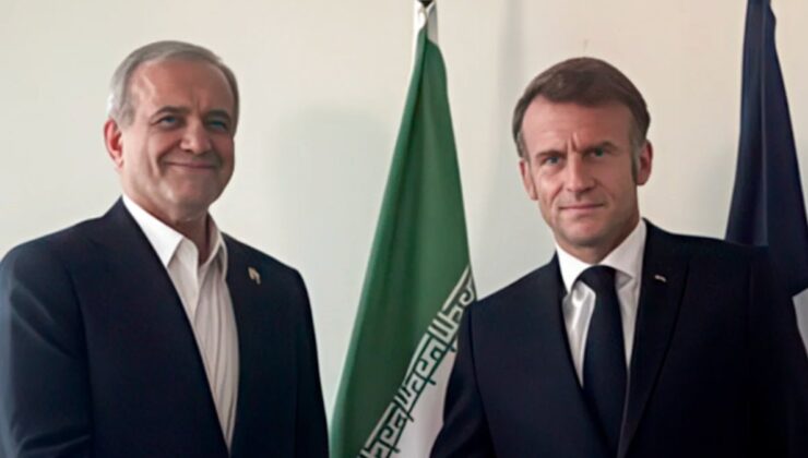 Mesud Pezeşkiyan ile Emmanuel Macron telefonda görüştü