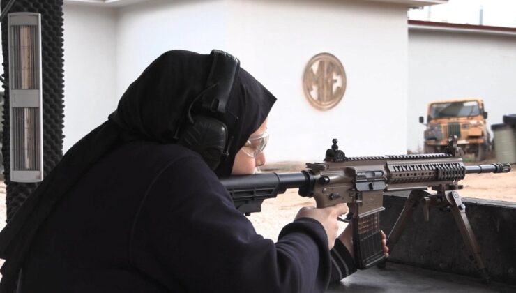 MKE’de kadın mühendis Ümmügülsüm, Mehmetçik için silah testlerini yönetiyor