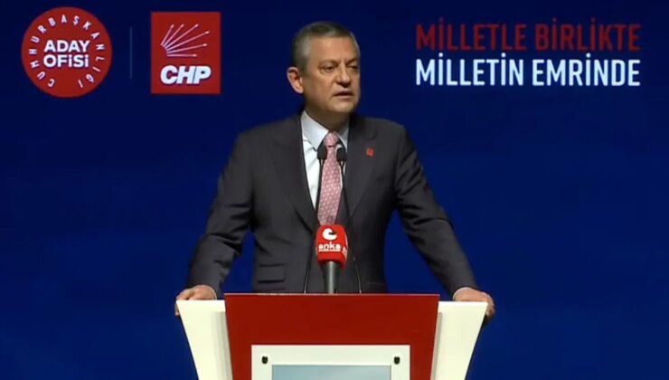 Son Dakika… Özgür Özel konuşuyor: CHP’den ‘Milletle Birlikte, Milletin Emrinde’ buluşması