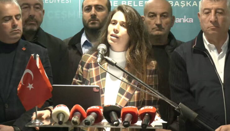 Son Dakika… Uyuşturucu test sonucu negatif çıktı: Çeşme Belediye Başkanı Lal Denizli, açıklama yapıyor
