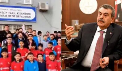 Soruşturma başlatılmıştı: Bakan Yusuf Tekin’den ‘selefi andı’ sorusuna yanıt