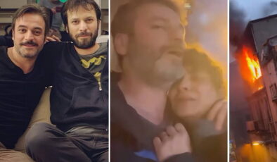 Ufuk Özkan’ın kardeşi Umut Özkan, Beyoğlu’ndaki yangından son anda kurtuldu: ‘Bugün çok zor bir şey yaşadık…’