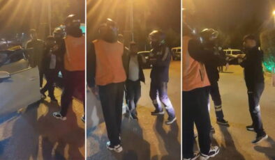 Ümraniye’de tartıştığı kuryeyi darbedip, aracıyla ezen sürücü kaçtı