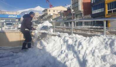 Van’da kar esareti: 65 yerleşim yerinden 36’sı ulaşıma açıldı