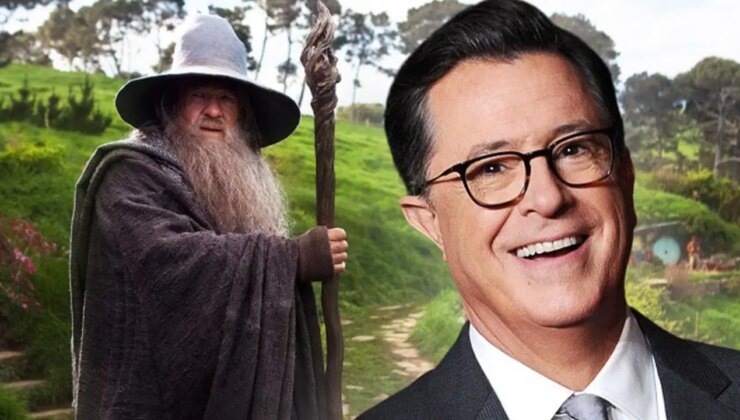 Yüzüklerin Efendisi evreni genişliyor: Stephen Colbert ve oğlu senaryoyu yazıyor!
