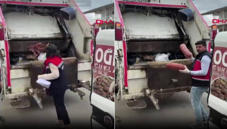 176 kilo tarihi geçmiş sucuk ele geçirildi