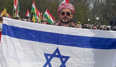 Almanya’da Nevruz kutlamalarında İsrail bayrağı açıldı