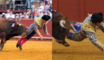 Arenada ölümle burun buruna: Ünlü matador ağır yaralandı
