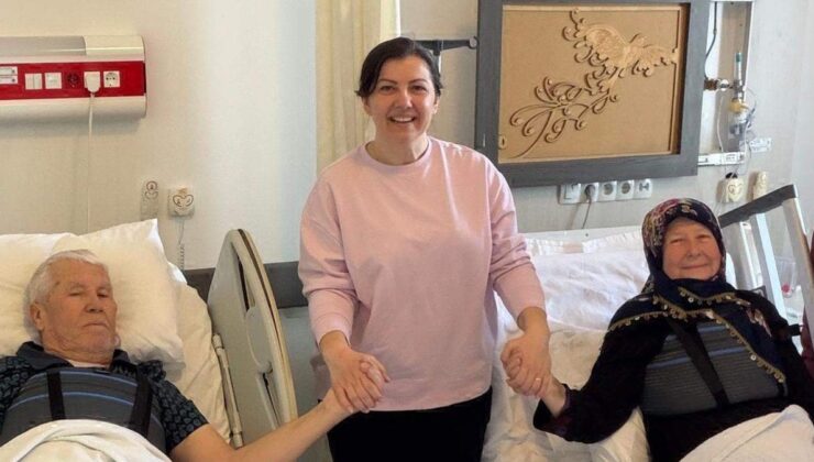 Çanakkale’de evlilik yıl dönümünde kalp ameliyatı oldular