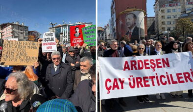CHP öncülüğünde Rize’de ‘çay’ mitingi: Üreticiler ‘çay kanunu’ istedi