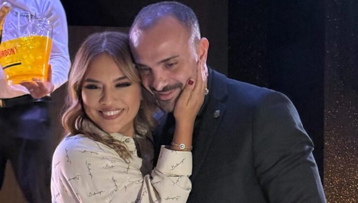 Demet Akalın’ın eşi Okan Kurt vücut geliştirme şampiyonası seçmelerinde ter döktü