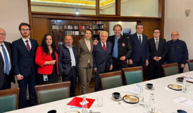 Doğu Perinçek, Musk’ın babası ve danışmanı ile görüştü