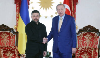 Dolmabahçe’de ‘barış’ zirvesi: Erdoğan, Ukrayna Devlet Başkanı Zelenskiy ile bir araya geldi