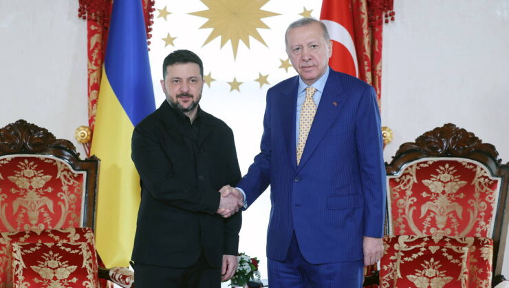 Dolmabahçe’de ‘barış’ zirvesi: Erdoğan, Ukrayna Devlet Başkanı Zelenskiy ile bir araya geldi