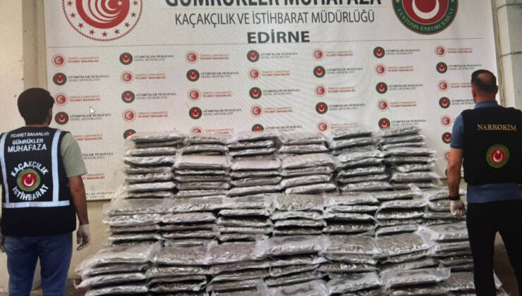 Edirne ve İstanbul’da 420 kilo esrar ele geçirildi