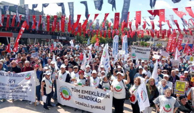 Emekliler Aydın’da ‘Sefalet Zulmüne Son’ dedi