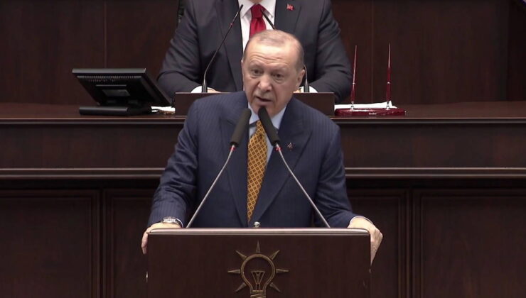 Erdoğan grup kürsüsünde: Okuldaki saldırı için konuştu