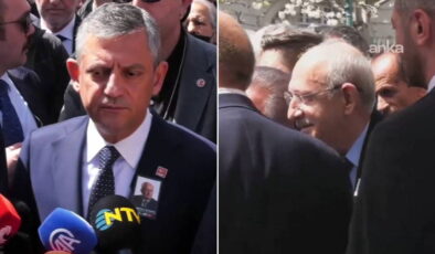 Hüsamettin Cindoruk’un cenazesinde dikkat çeken ayrıntı… Kemal Kılıçdaroğlu, Özgür Özel’in elini sıkmadı!
