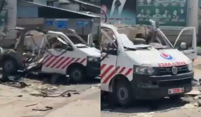İsrail’den Lübnan’a hava saldırısı: Ambulans ve itfaiye araçlarını hedef aldı