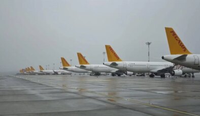 İstanbul’da şiddetli yağış hava ulaşımını vurdu: Pegasus’tan peş peşe sefer iptalleri!