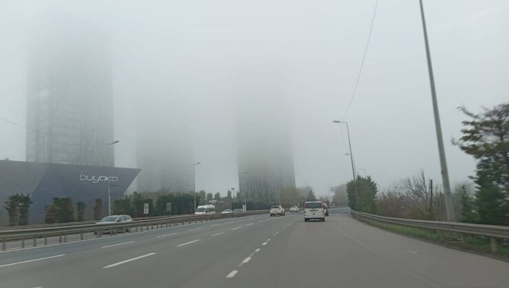 İstanbul’da sis etkili oluyor