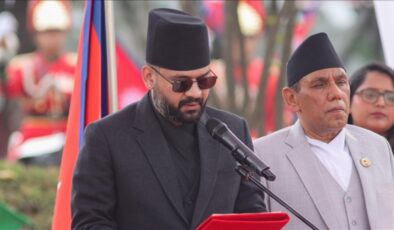 Nepal’de erken genel seçimleri kazanan ‘Balen’ yemin ederek başbakan oldu
