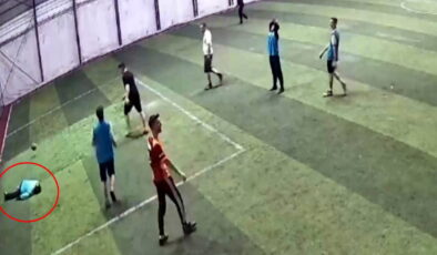 O anlar kamerada: Halı sahada göğsüne top çarpmasıyla kalbi durdu, hayatını kaybetti
