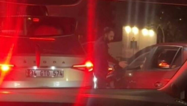 O anlar kamerada: Kadıköy’de tahsisli araçla sahte denetim