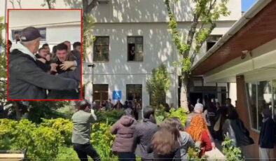 Özelleştirmeyi protesto eden öğrencilere ülkücüler saldırdı