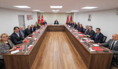 Özgür Özel, CAO toplantısına başkanlık etti