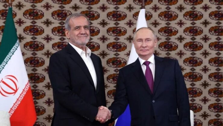 Putin ile İran Cumhurbaşkanı Pezeşkiyan telefonda görüştü