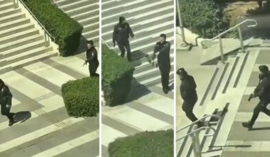 ‘Sen sağ bek, ben sol bek’ diyerek alay etmişlerdi: Plaza çalışanlarının ‘polis’ videosuna soruşturma
