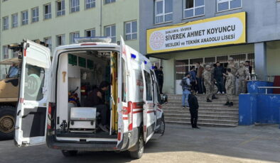 Siverek’te silahlı saldırının gerçekleştiği okulda eğitim öğretim yeniden başladı