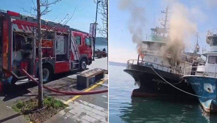Son Dakika… Sarıyer’de teknede yangın: Ekipler sevk edildi
