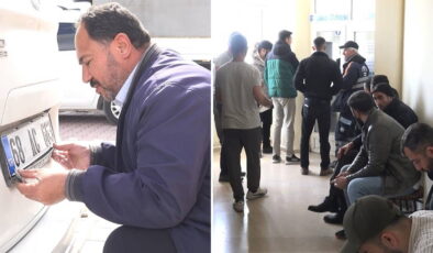 Süre yarın bitiyor: Aksaray’da ‘APP plaka’ kuyruğu!
