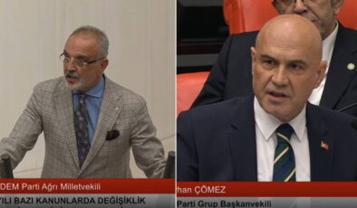 TBMM’de gergin anlar… DEM Parti ve İYİ Parti arasında ‘Ankaranız batsın’ tartışması