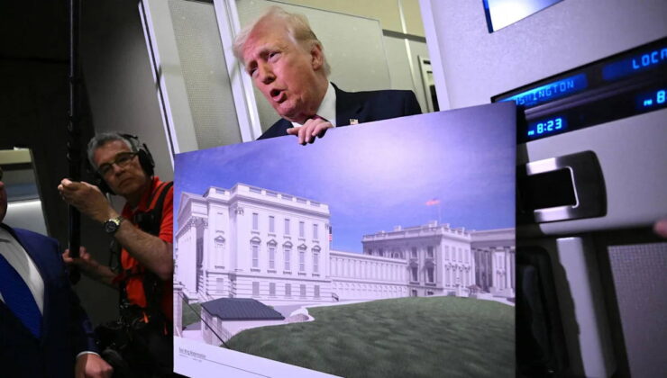 Trump, devlet sırrını ifşa etti: Beyaz Saray’daki balo salonunun altına ‘dev askeri kompleks’