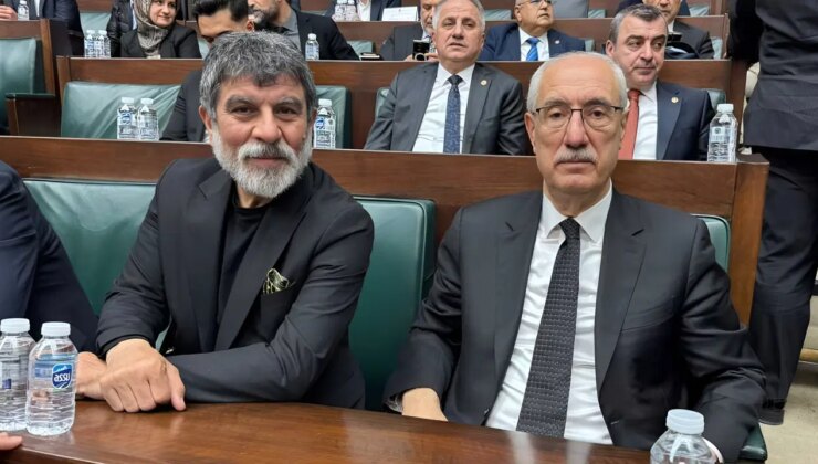 Yeraltı dizinin oyuncusu Sefa Zengin AKP Grup Toplantısı’na katıldı