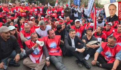 Yurttaşlar çocuklarını okula göndermedi, eğitimciler yaşam hakkı istedi: Eğitim-İş’in yaşam hakkı için düzenlediği eylemde yollar otobüslerle kapatıldı