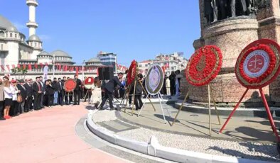 AKP, Taksim’deki 19 Mayıs töreninde çelenk bırakmadı… CHP’den sert tepki: ‘Milli değerlerle sorunları olduğunu geçmişten biliyoruz’