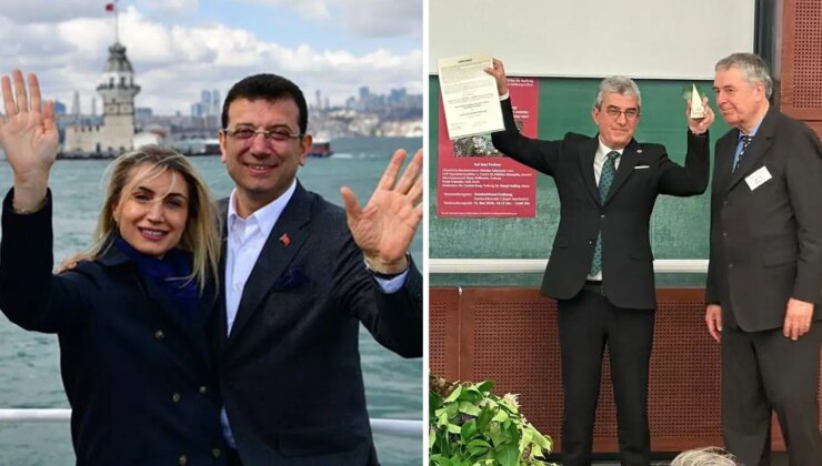 Alman Immanuel Kant Vakfı’ndan, İmamoğlu çiftine ‘Dünya Vatandaşlığı Ödülü’