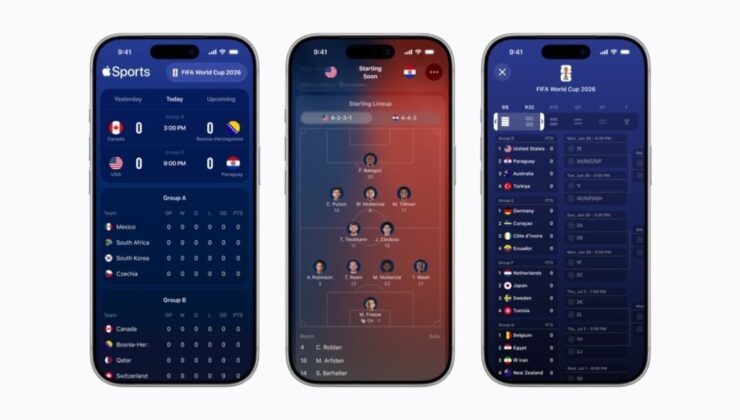 Apple Sports  uygulaması Türkiye’de kullanıma sunuldu