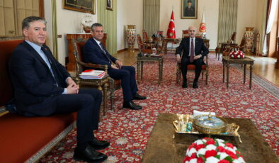 Ara seçim gündemi: CHP Genel Başkanı Özgür Özel, TBMM Başkanı Numan Kurtulmuş ile görüştü