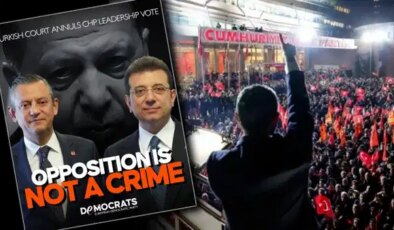 Avrupalı Demokratlar: “Erdoğan muhalefet liderini belirlemek istiyor…”