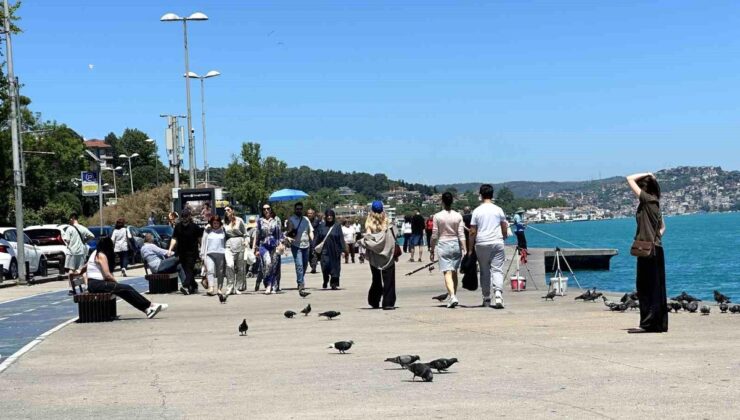 Bayramda İstanbul’da kalanlar sahiller ve parkların tadını çıkardı