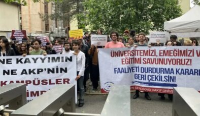 Bilgi Üniversitesi öğrencilerinin nöbeti 2’nci gününde