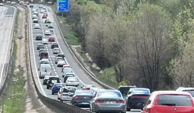 Bolu’da bayram dönüşü yoğunluğu başladı