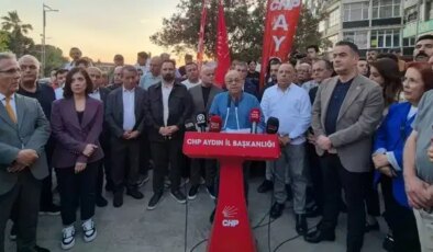 CHP Aydın İl Başkanı Saatçı: ‘Bu kararı tanımıyoruz’